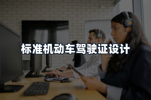 标准机动车驾驶证设计